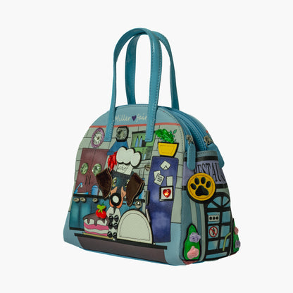 Cocktail Cat Bag — Blue — view 2