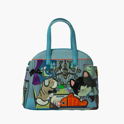 Cocktail Cat Bag — Blue — view 3
