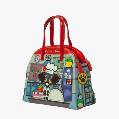 Cocktail Cat Bag (red) — view 4