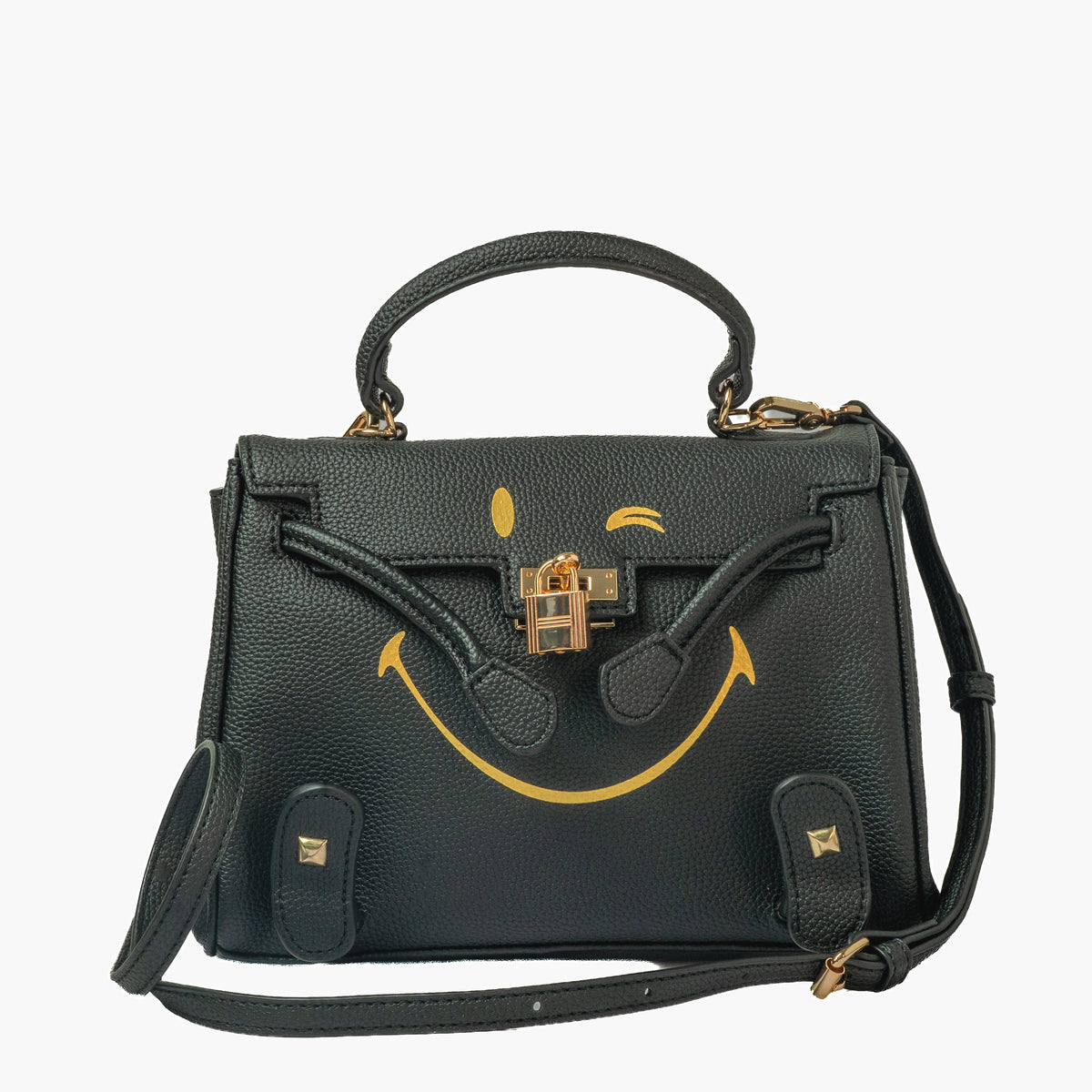 Smiley Top-Handle Bag — view 2