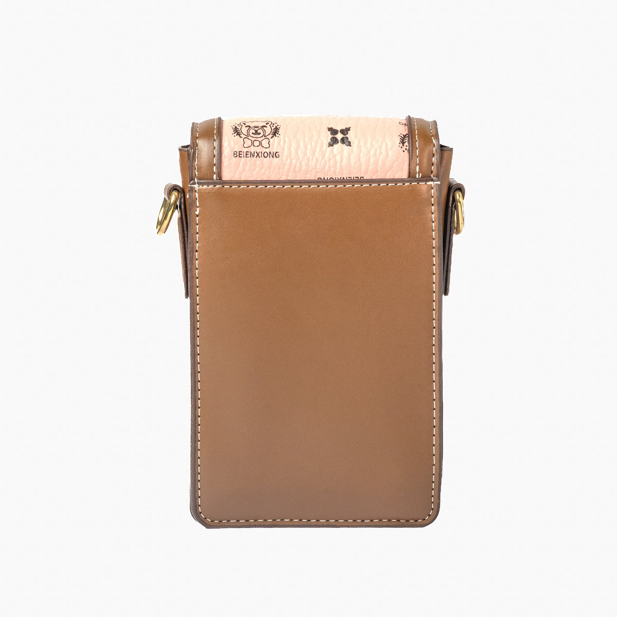 Monogram Phone Sling — Pink