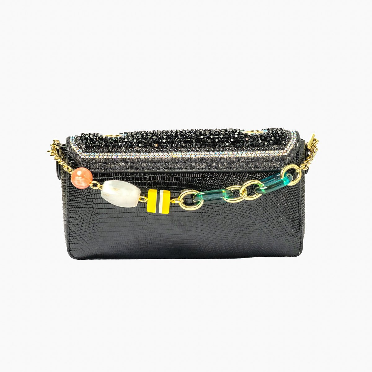 Owl Clutch — Black