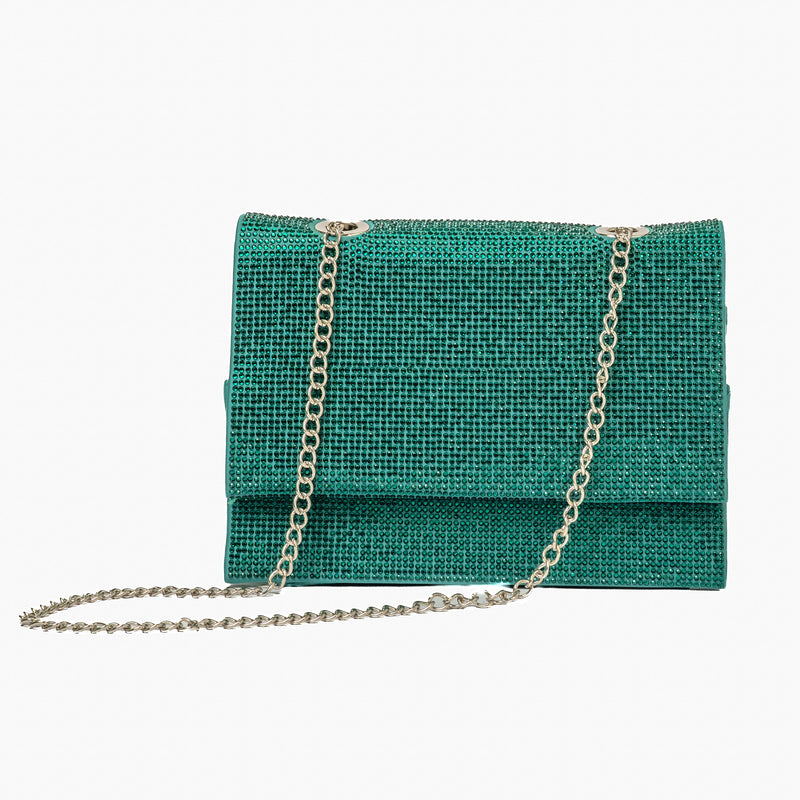Crystal Clutch — Emerald