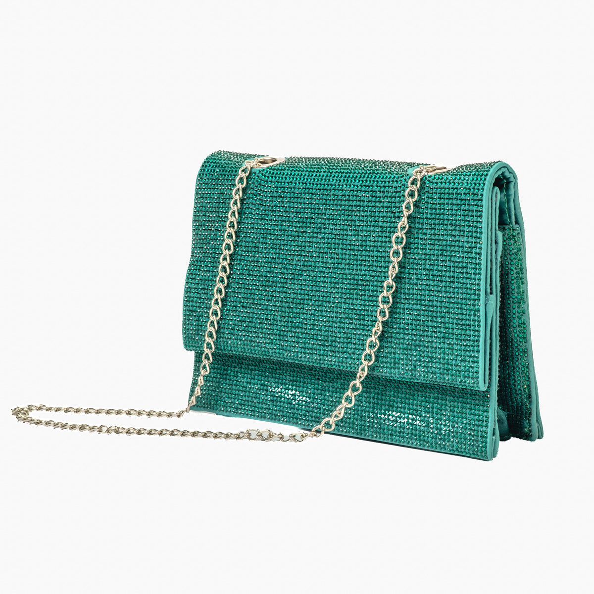 Crystal Clutch — Emerald
