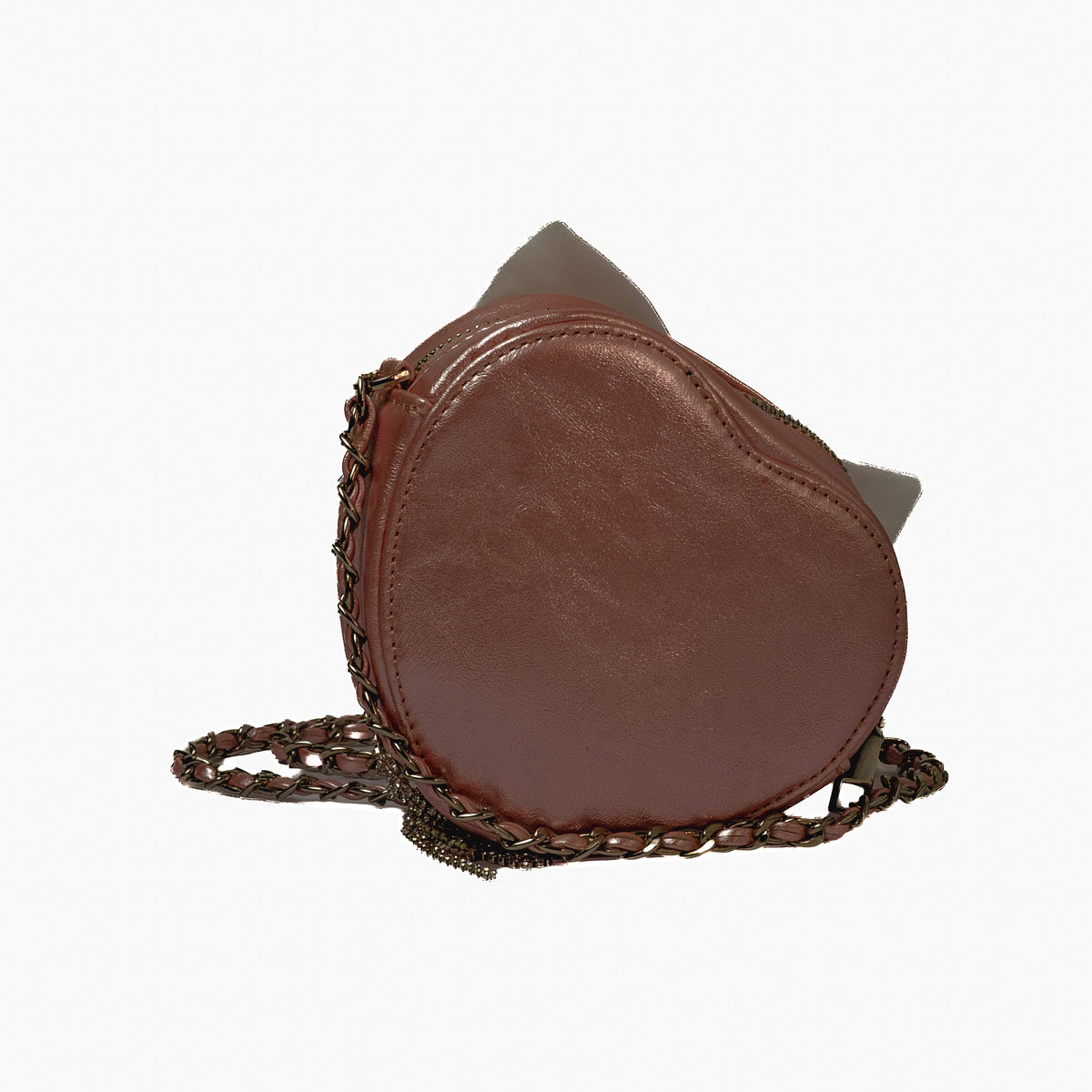Bow Heart Bag — Rose