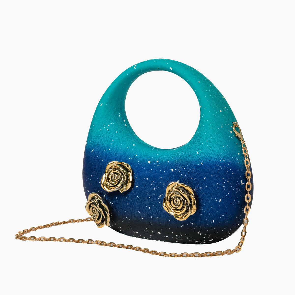 Ombre Rose Bag — Teal