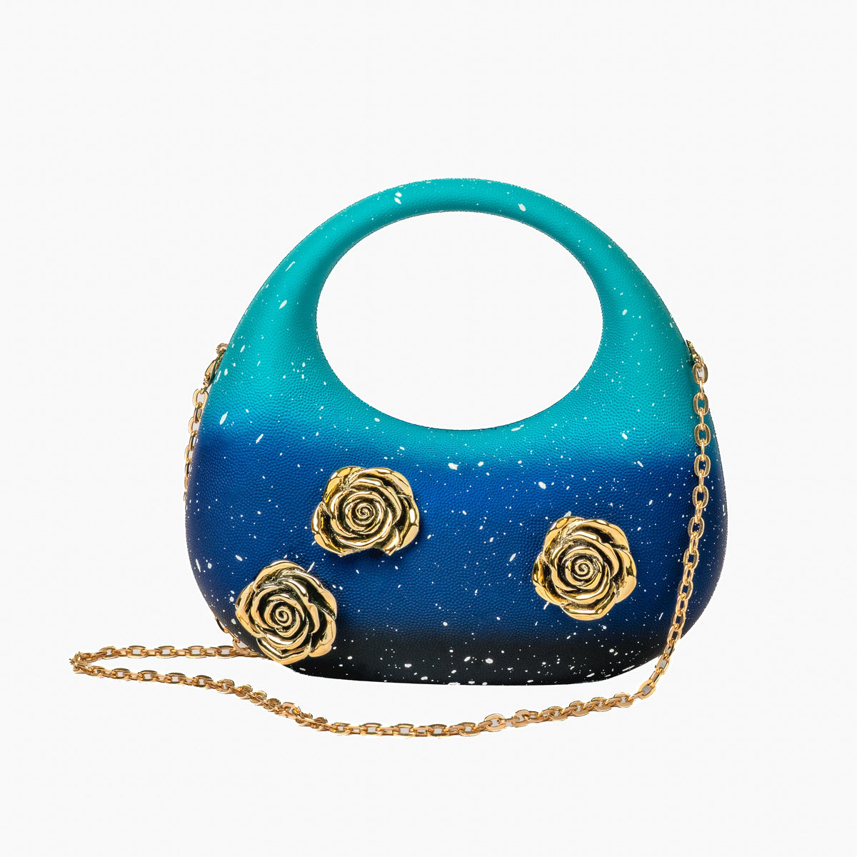 Ombre Rose Bag — Teal