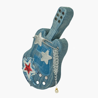 Denim Guitar Bag — side view (CJ_04596)
