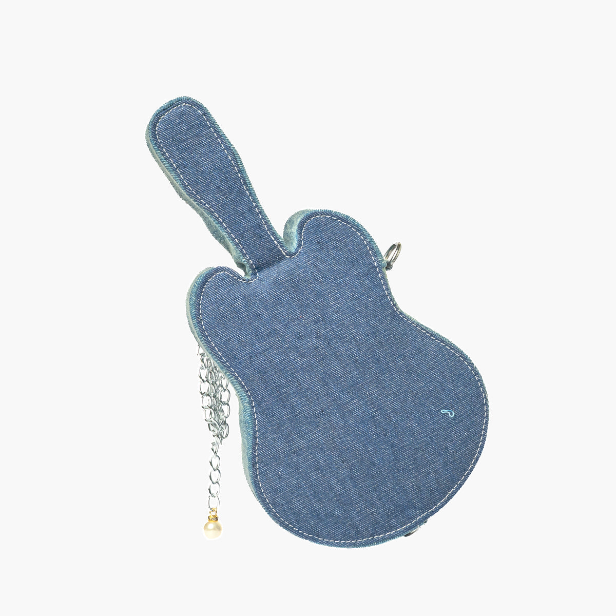 Denim Guitar Bag — back view (CJ_04597)