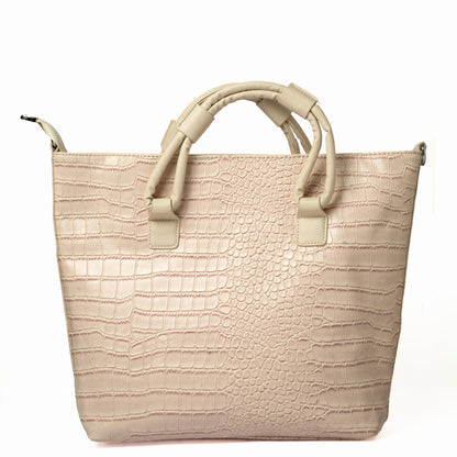Mexico Souvenir Tote — Cream