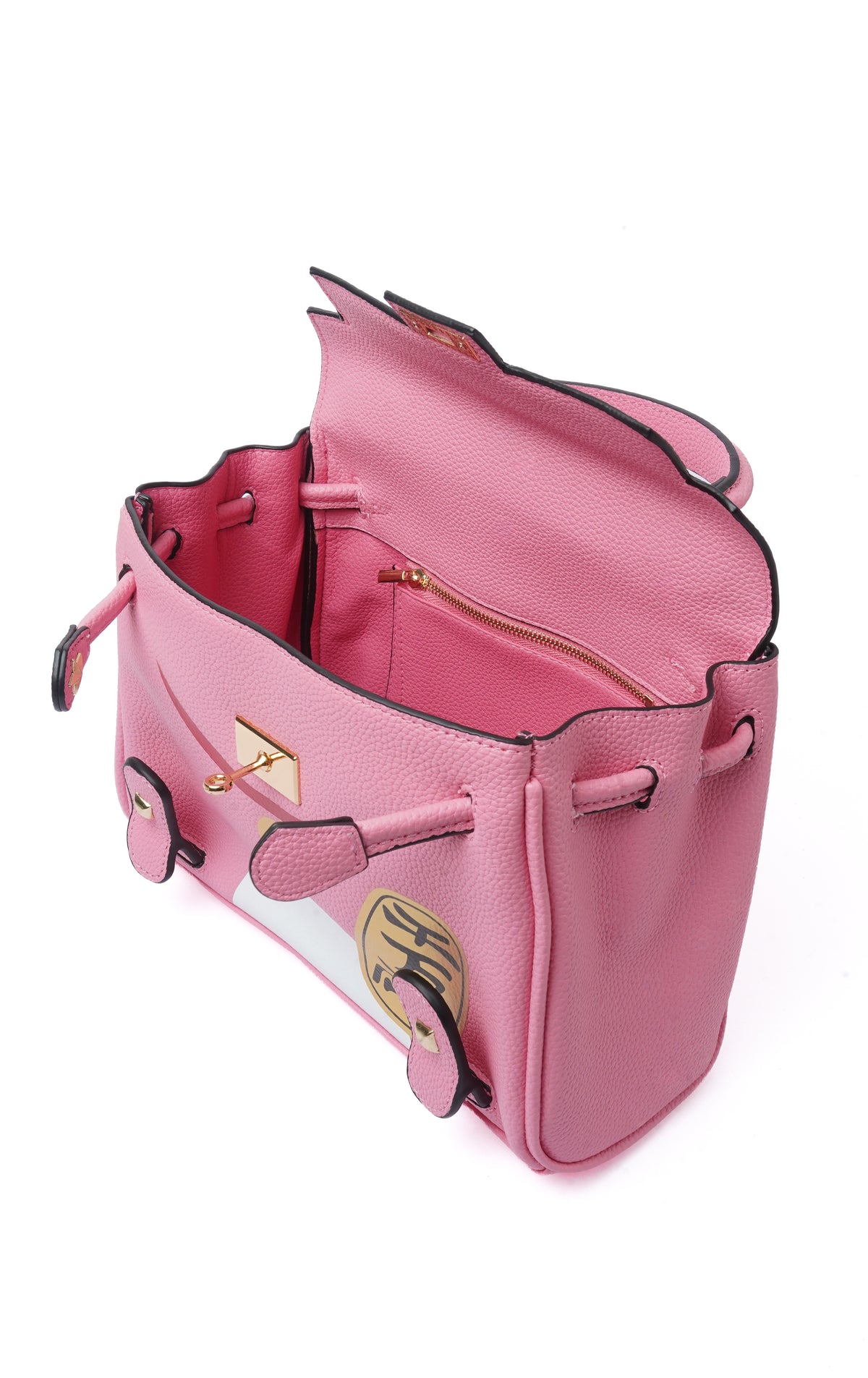 Lucky Cat Mini Bag — interior view