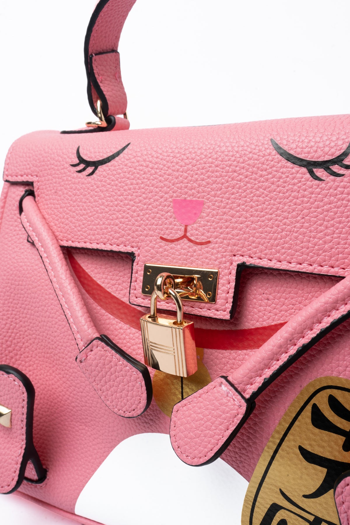 Lucky Cat Mini Bag — hardware detail