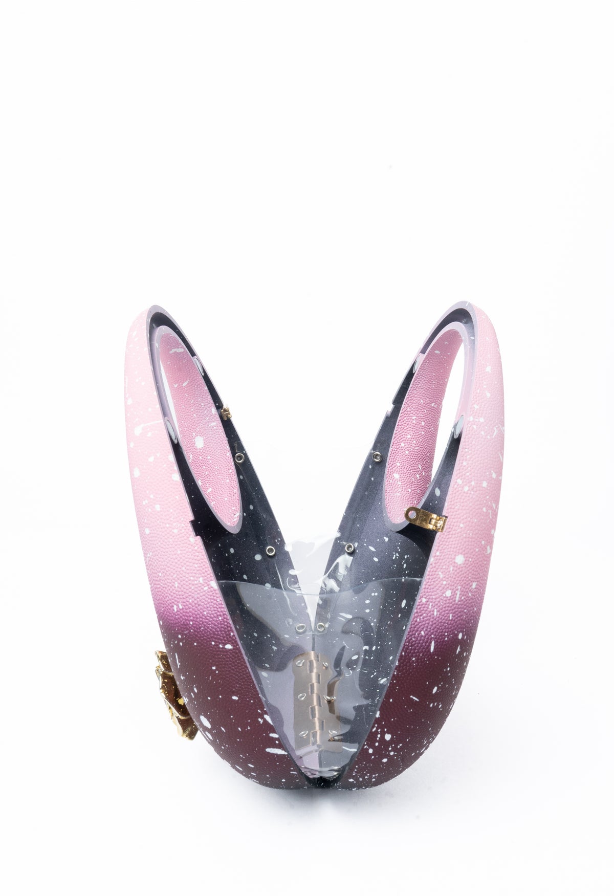 Ombre Rose Bag — top view, Pink