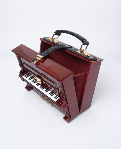 Red Piano Novelty Bag — side view